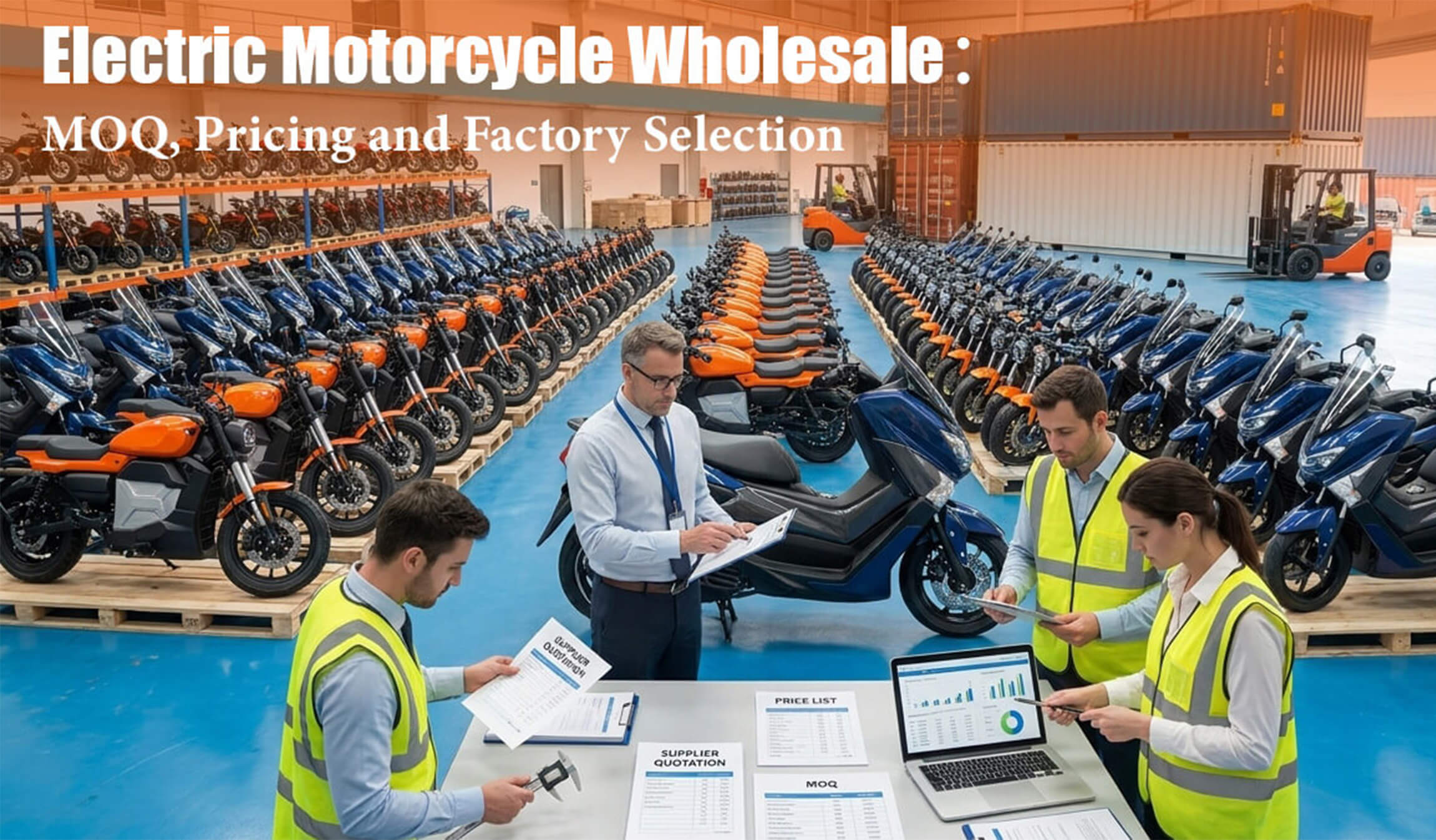 Venta al por mayor de motocicletas el&eacute;ctricas: MOQ, precios y selecci&oacute;n de f&aacute;brica