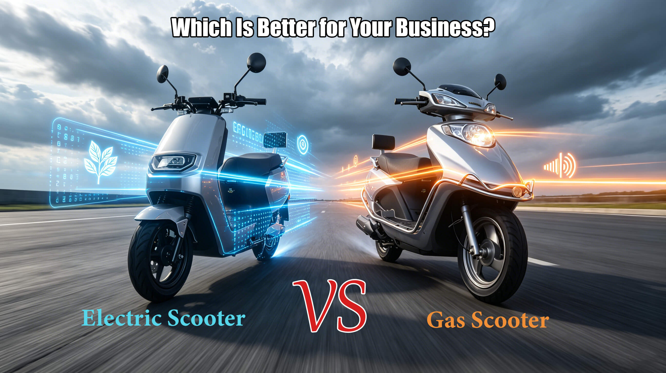 Scooter el&eacute;ctrico versus scooter de gasolina: &iquest;cu&aacute;l es mejor para su negocio?