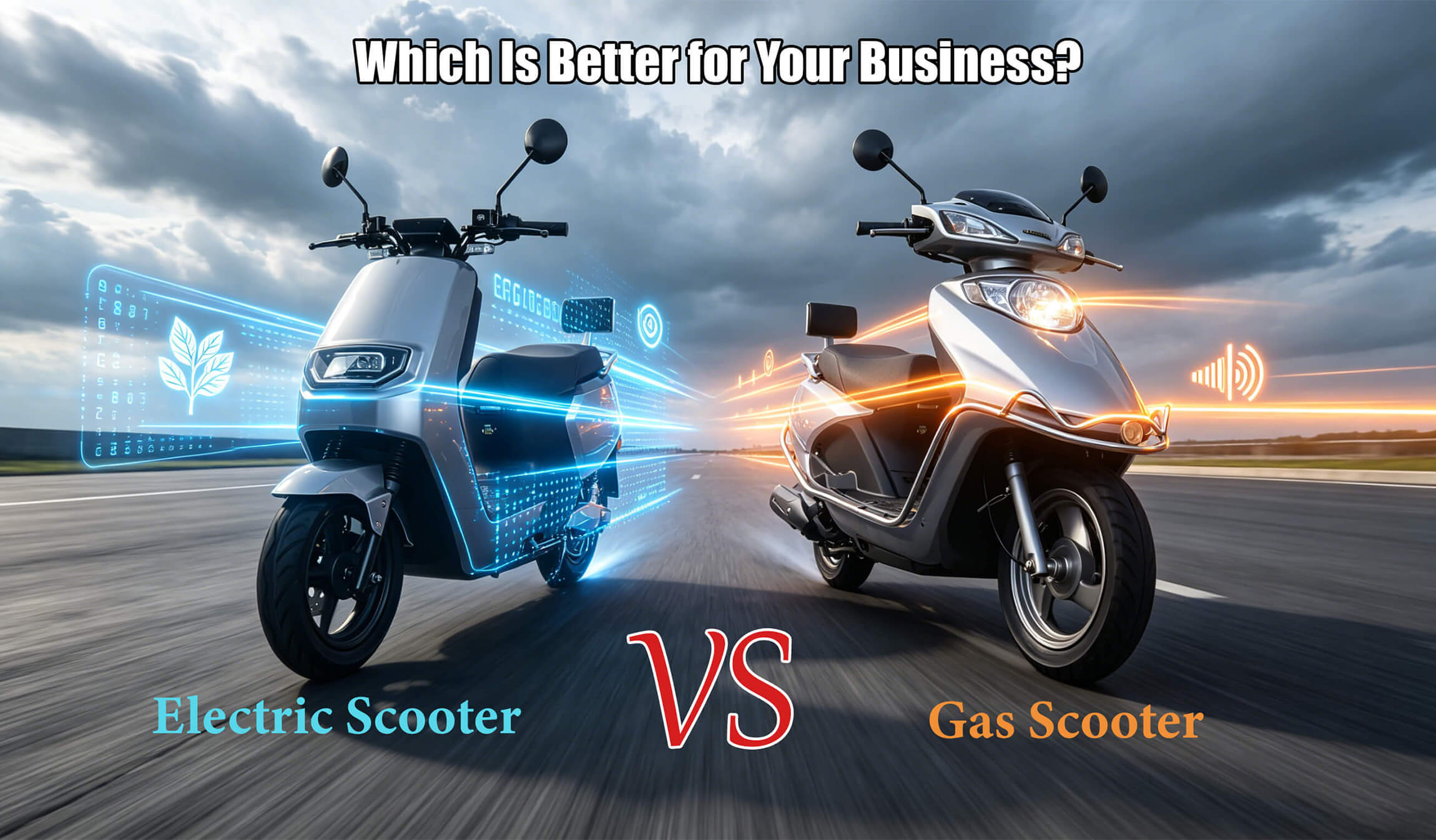 Scooter el&eacute;ctrico versus scooter de gasolina: &iquest;cu&aacute;l es mejor para su negocio?