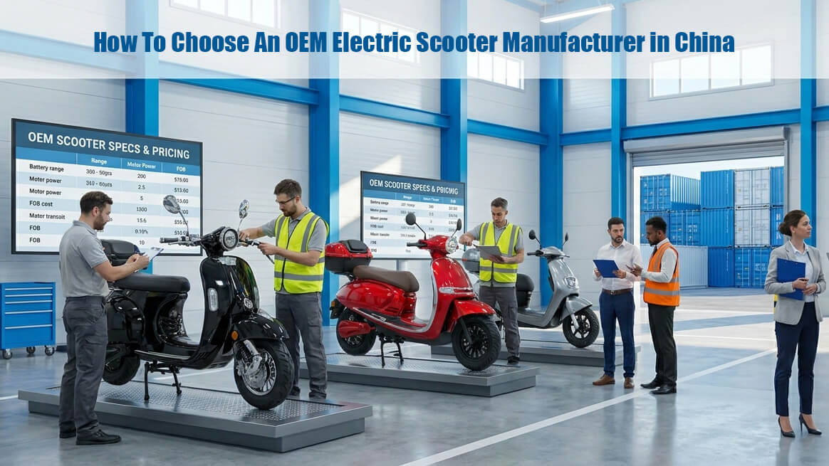 Cum să alegi un producător OEM de trotinete electrice din China