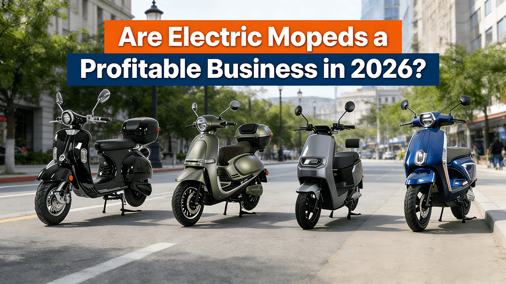 &iquest;Son los ciclomotores el&eacute;ctricos un negocio rentable en 2026? Una gu&iacute;a completa para compradores y distribuidores